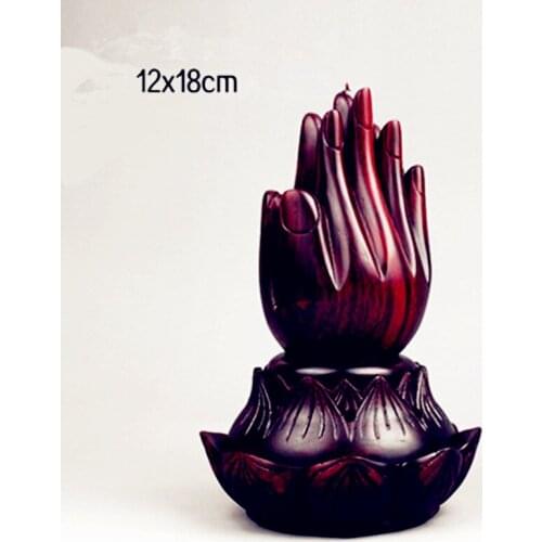 2016 New Arrival Vietnam annatto handicraft wenge bergamot lotus incense burner