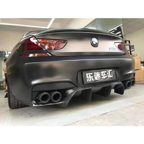 Suitable for BMW m6V rear lip true carbon fiber diffuser JBM004