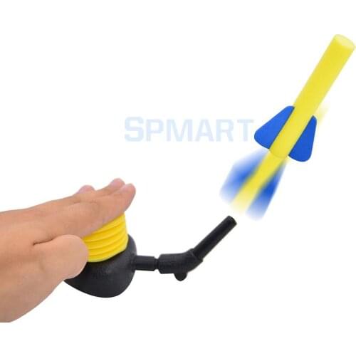 DIY Hand-on Hand Press Mini Bazooka Launch Model Students Children Science Nature Experiment Kit Fun Play & Learn Toy