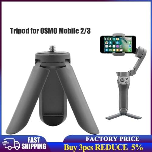 2021New Gimbal Stabilizer Foldable Tripod Handheld Gimbal Stabilizer Extreme Foldable Extendable Tripod for DJI Mobile 2/3