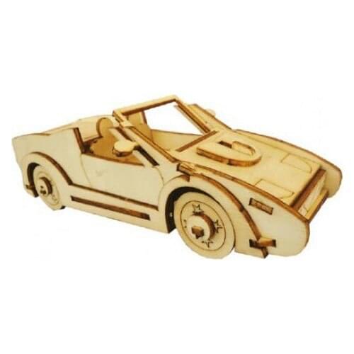 Sports Car-Wood Model