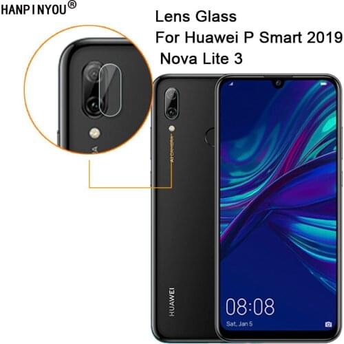 For Huawei P Smart 2019 / Nova Lite 3 6.21" Back Camera Lens Protector Rear Camera Lens Cover Tempered Glass Protection Film