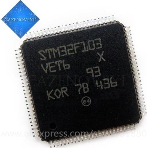5pcs/lots STM32F103VET6 32F103VET6 LQFP-100 In Stock