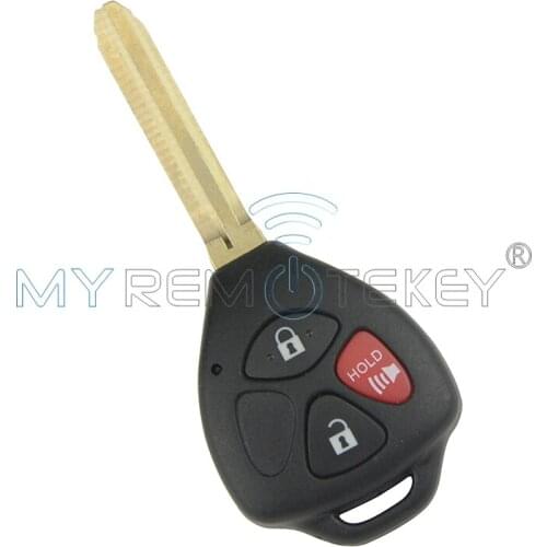 Car Remote Key 3 Button for Toyota Camry 315MHZ 2008 2009 2010 2011 2012 2013 4D67 Chip GQ4-29T Remtekey Remote Car Key