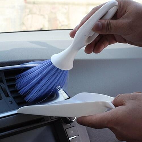 Car air conditioning dust cleaning brush accessories for Audi Q3 Q5 SQ5 Q7 A1 A3 S3 A4 S4 RS4 RS5 A5 A6 S6 C6 C7 S5 A7 S7 A8