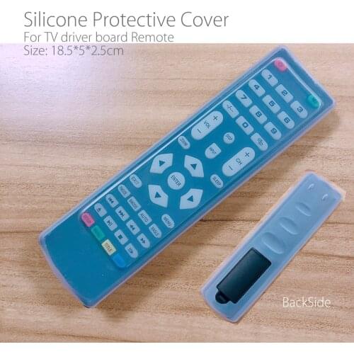 TV Remote Control Cover Waterproof Dust shockproof LCD Control Case Storage Bag Silicone for LCD Driver v56 v59 3663 8503.03