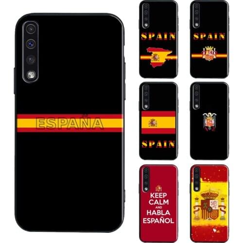 Spain Coat of Arms Flag Case For Samsung Galaxy A51 A71 A50 A70 A21S A11 A40 A20e A10 A30S M21 M30S M31 A01 A31 A7