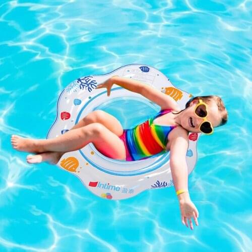 Baby Ring Bath Baby Swimming Rings Float Buoy Inflatable Waist Trainer Pool Inflatable Ring Toddler Safety Water Toys Dropship