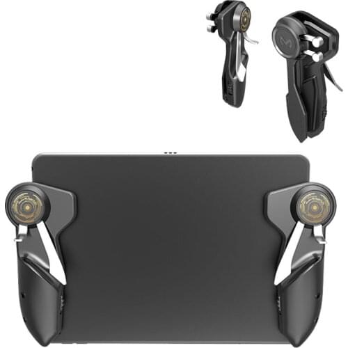 NEW Ipad Trigger PUBG Game Controller Six Finger L1R1 Fire Aim Button Gamepad Joystick For Tablet Smartphone Game Accessories