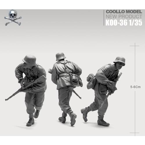 1/35 Resin Figure kits Soldier model Soldierself-assembled LOO-36