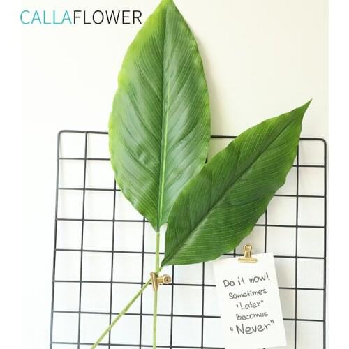 Plastic Tropical Palm Tree Leaves Artificial Monstera Plants Home Garden Decoration Accessories Photography Decorative Leaves