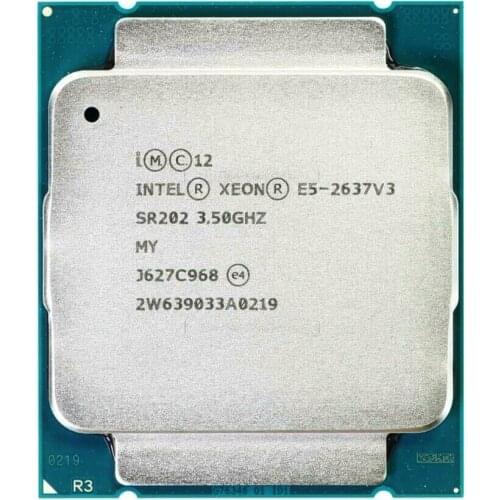 Intel Xeon E5 2637 V3 Processor 3.5GHz Quad-Core 15M LGA 2011-3 135W E5 2637V3 CPU