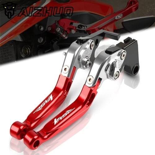 Motorcycle CNC Clutch Brake Levers FOR APRILIA RSV4 FACTORY 2009-2014 2015 2016 2017 2018 2019 Handbrake Adjustable Accessories