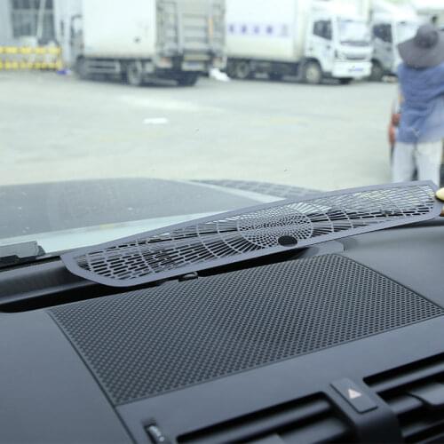 For Land Rover Defender 110 2020-21 Aluminum Alloy Central Control Dashboard Air Outlet Protection Mesh Cover Car Accessories