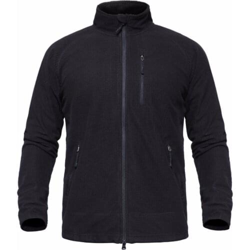 Shanghai Story Men Thicken Warm Military Army Fleece Jacket WindProof Tactical fleece Cardigan Jacket 3 Color