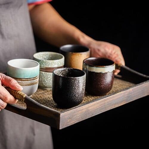 200ml New Coffee cups Ceramics mugs Beer Tea Mug Whiskey Glass Drinkware cup Ceramic Latte Specialized coffee