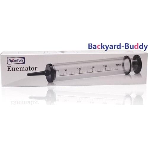 250ml Sexy Syringe Bidet Anal Shower Aults Enema anal Women Portable Anal Wash Anal Clean Portable Bidet Mini Travel Bidet