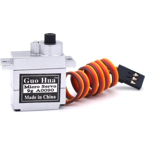 4PCS GuoHua A0090 9g All Metal Gear Digital Micro Servo 6KG for RC Airplane Robot WPL B24 B36 C24 C34 Q60 Q61 MN 901/16 RC Cars