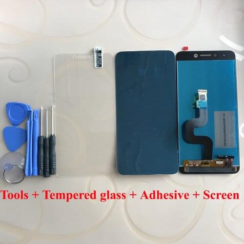 For LeTV LeEco X520 X527 X528 X529 X620 X621 X625 Le 2 Le2 Pro Touch Screen + LCD Display Assembly + Adhesive + Tempered Glass