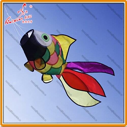 80cm Fish Windsock from Weifang kaixuan kite factory