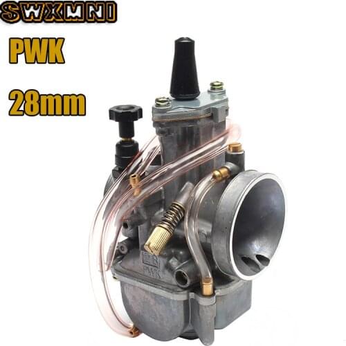 Motorcycle PWK 28mm Carburetor with Power Jet FOR Honda Suzuki 2 Stroke Engine Scooter ATV UTV Pit Bike