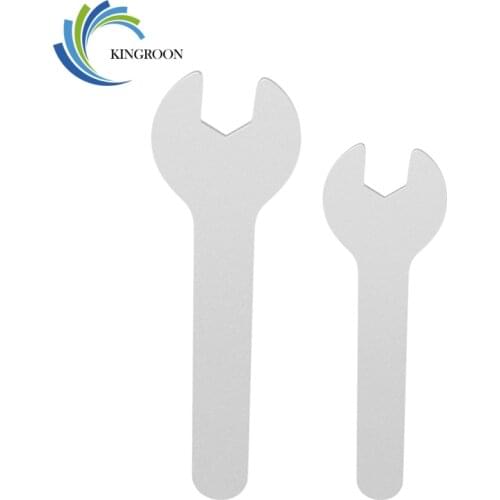 KingRoon 6mm 7mm Opening Spanner Carbon steel Wrench for Nozzles Replacement Spare Parts E3D MK8 nozzles 3D print parts