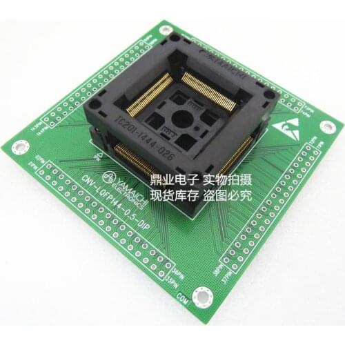 LQFP144/DIP pitch 0.5mm with PCB IC Burning seat Adapter testing seat Test Socket test bench in the stock