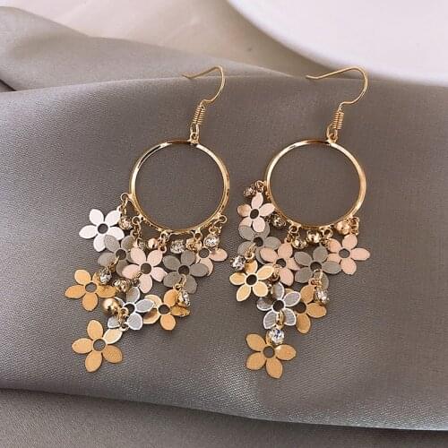 Fashion Long style exaggeration tassel Earrings For Women