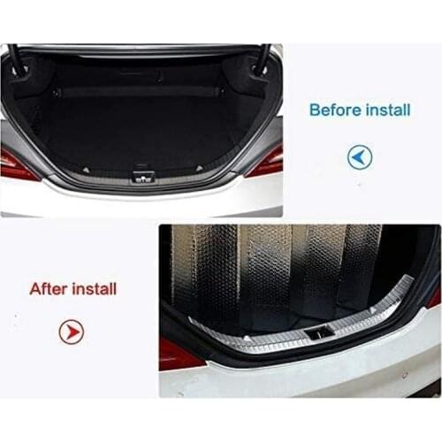 Stainless Steel Rear Bumper Protective Trunk Inner Plate For Mercedes Benz CLA 200 220 260 2014-2016