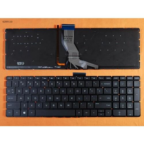 US QWERTY Layout New Replacement Keyboard For HP Pavilion 15-AB000 15t-ab000 17-g000 15-bk000 Laptop with Backlit