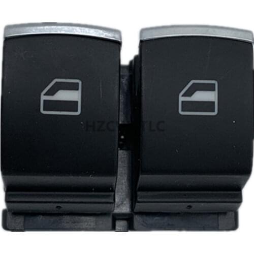 New 4 Pins Car Front Driver Side Electric Power Window Switch For VW Caddy Touran Golf EOS 2009 - 2012 2013 2014 5K3959857