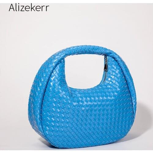 Ladies Large Capacity Woven Handbags 2021 Women Luxury Brand Designer Orange Casual Big Tote Bags For Women High Quality Fashion