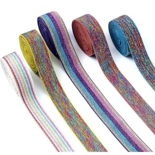 25mm Elastic Band Breed Broek Elastische Lint Tailleband Rubber Bands Naaien Doek Sewing Accessories For Clothes Shoes Headband