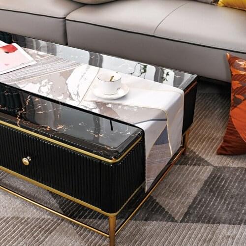 Modern High-grade Table Runners New Chinese Style Light Luxury Table Covers Jacquard Rectangular Table Cloth Party Decoration