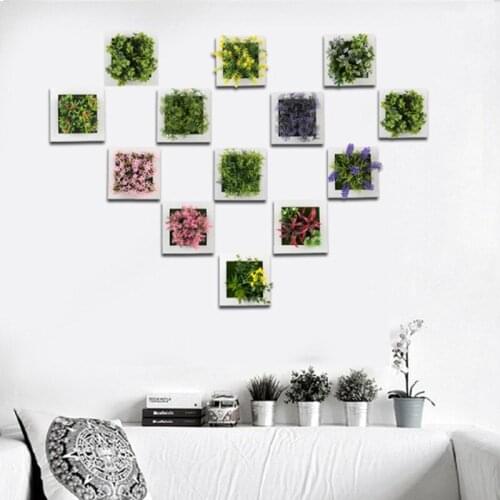 Succulent Plants Wall Hanging Photo Living Room Leisure Place Home Decoration Wedding Arrangement Office