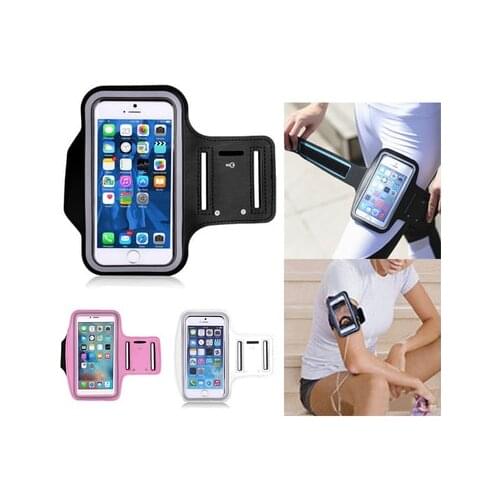 Running Bags Men Women Armbands Touch Screen Cell Phone Arms Band Phone Case Sports Accessories for 5-6 Inch Smartphone