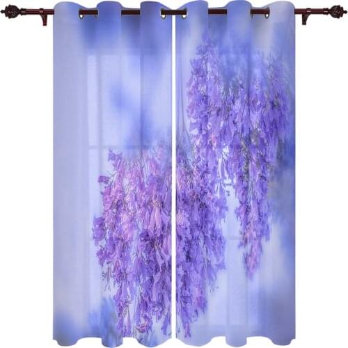 ValentineS Day Flowers Living Room Kitchen Bathroom Curtains For Childrens Bedroom Window Decoration Hanging Cloth Curtains