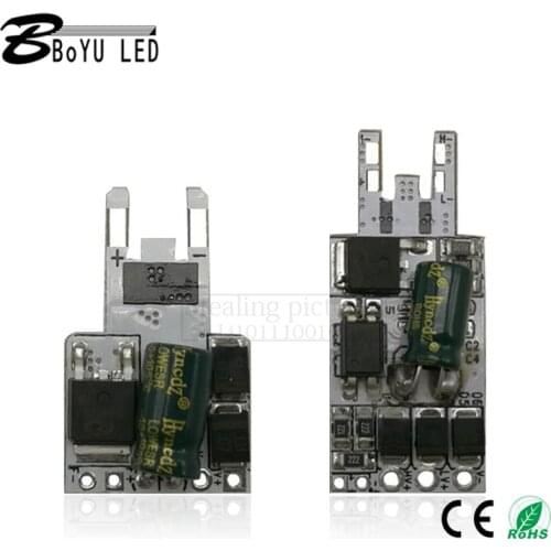 2pcs Automotive LED headlight drive power board C6 headlight control board single and double DC12-24V drive board