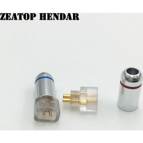 5Pair Earphone DIY Male 2 Pin Connector Plug for 0.78mm UE18 UE11 Pro Connector Soldering Jack