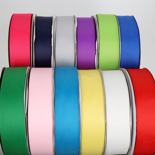 5Yards/Roll Grosgrain Satin Ribbons for Wedding Christmas Party Decorations DIY Bow Craft Ribbons Card Gifts Wrapping Supplies