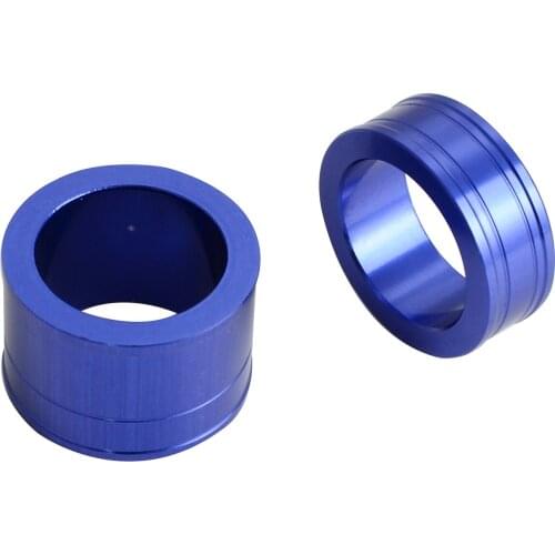 CNC Billet Aluminum Front Wheel Spacer Hub Collar For Yamaha YZ250F YZ450F YZ250FX YZ450FX 2014 2015 2016 2017 2018