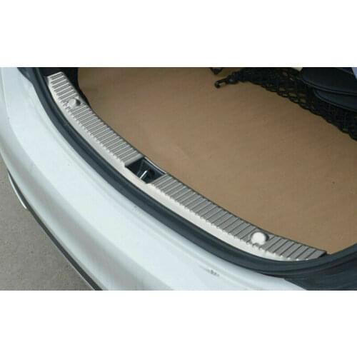 For Benz C-Class W205 Sedan 2014-2019 S. Steel Rear Bumper Protector Plate Cover