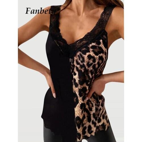 Fanbety Leopard Blouses