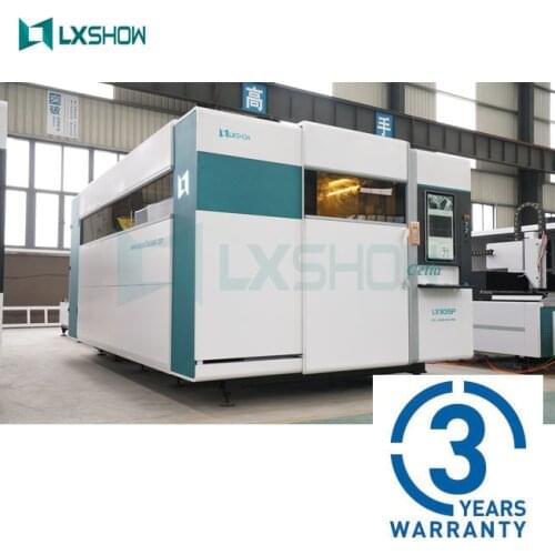 Goodcut high precision1530 fiber laser electric cutting metal machine with rotary for iron stainless steel