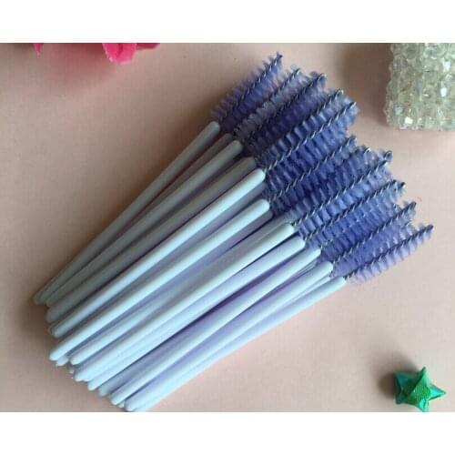 20000 Make-up Brushes Synthetic Fiber Disposable Mascara Brushes Mascara Applicators Mascara Brushes Make-up Brushes Purple