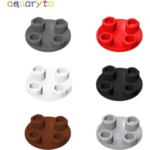 Aquaryta 100pcs Building Blocks Parts Bricks 2x2 High-Techal Changeover Catch Compatible 2654 DIY Educational Toys for Teens