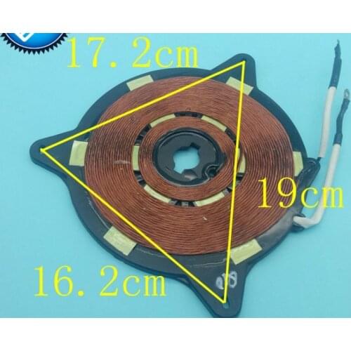 Copper Induction Cooker heating coil/Induction heating plate copper coil reels small stove parts/16.2cmx17.2cmx19cm