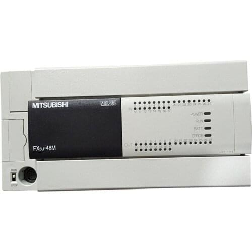 Original Mitsubishi 3G Micro PLC Programming Logic Controller FX3U Series with Large Cpacity RAM Memory