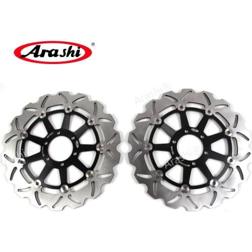 ARASHI CNC Front Brake Rotors Disc For YAMAHA FZ GENESIS 750 1989-1992 / TDM 850 1991-2001 / TRX 850 1995-2000 / FJ 1200 88-93
