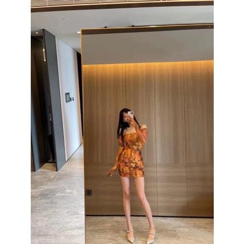 Summer Sexy 2021SS Luxury Women Flower Prints Slim Sleeveless Dress For Ladies Gdnz 6.09